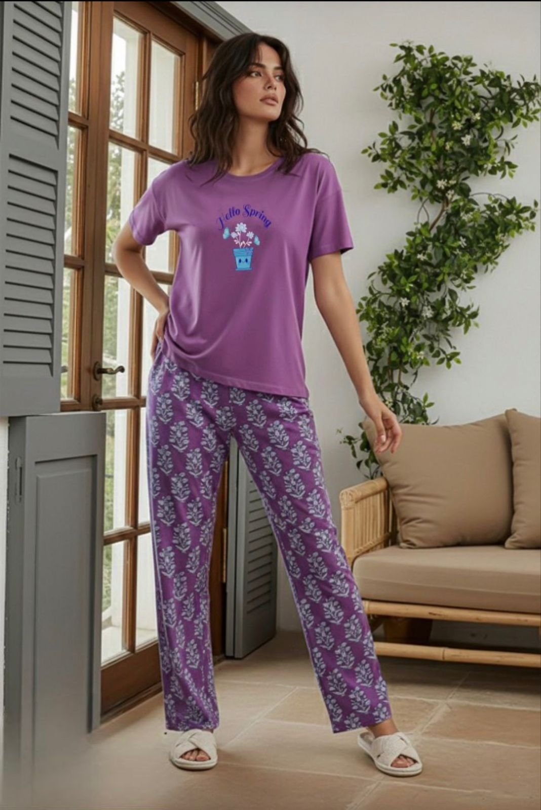 T-shirt and Pants pajama