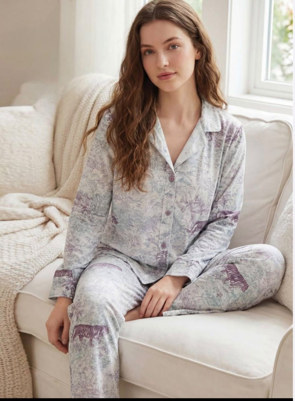 Long sleeve t-shirt and Pants pajama