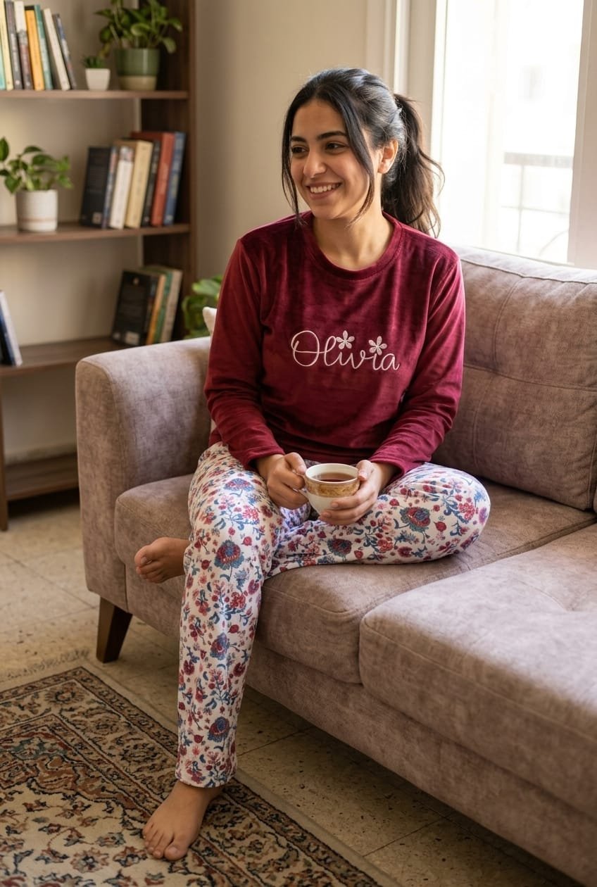 Long sleeve t-shirt and Pants Pajama