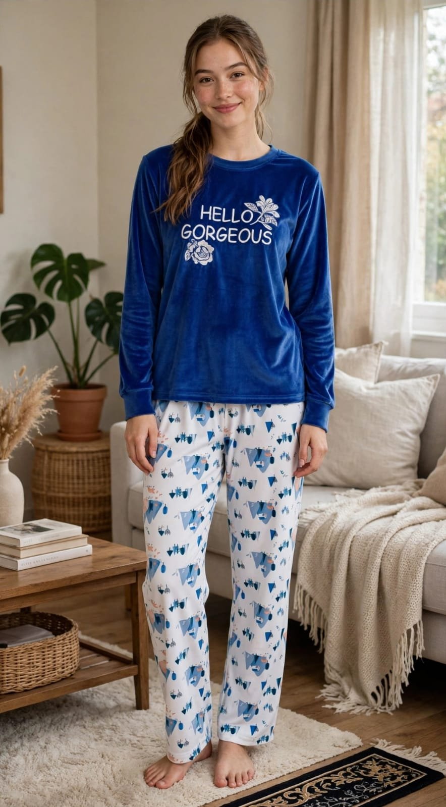 Long sleeve t-shirt and Pants Pajama