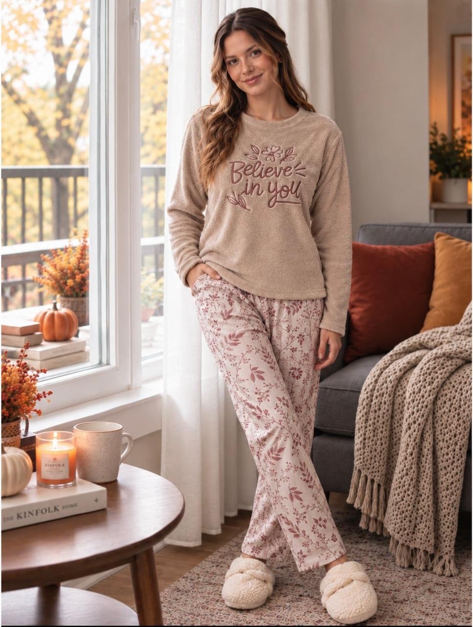 Long sleeve t-shirt and Pants Pajama
