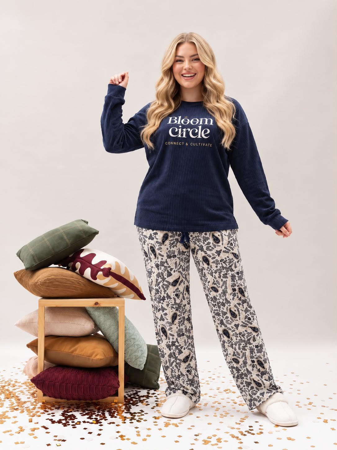 Long sleeve t-shirt and Pants pajama