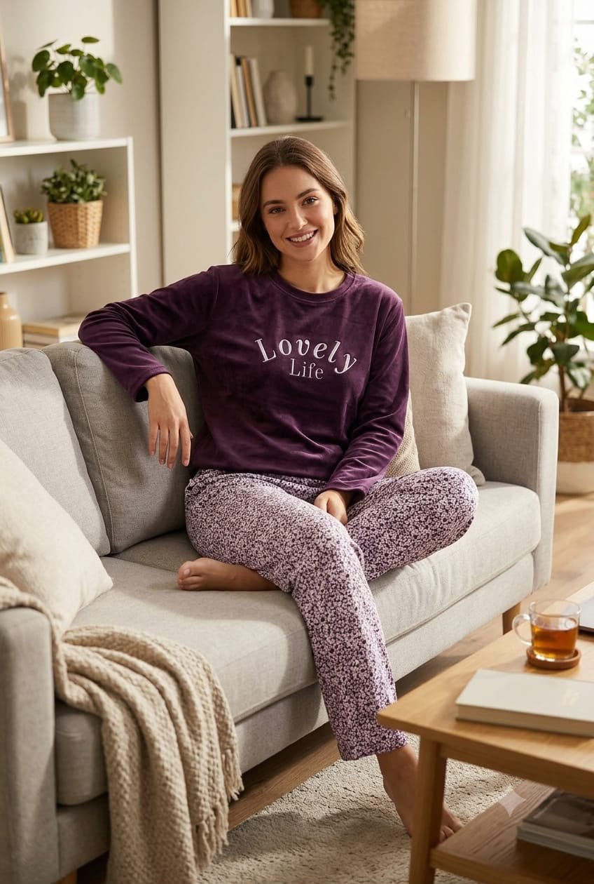 Long sleeve t-shirt and Pants Pajama