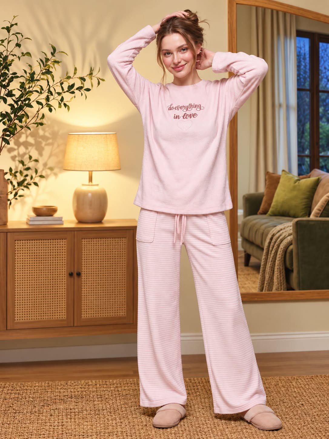 Long sleeve t-shirt and Pants Pajama