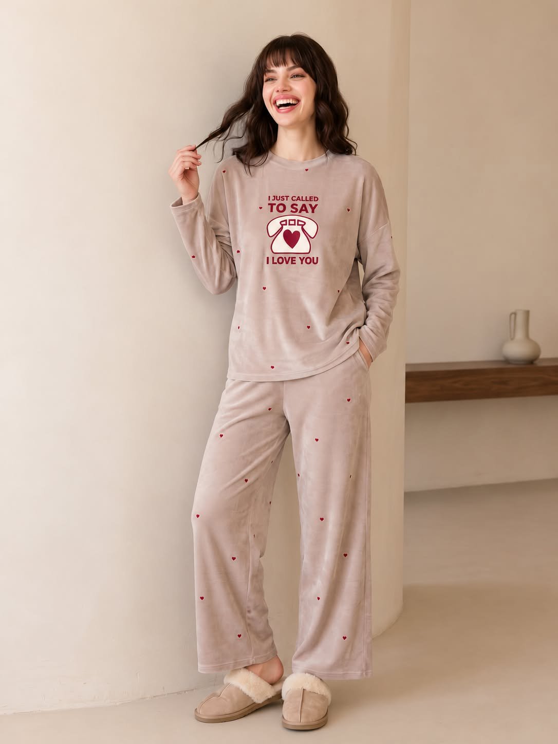 Long sleeve t-shirt and Pants pajama