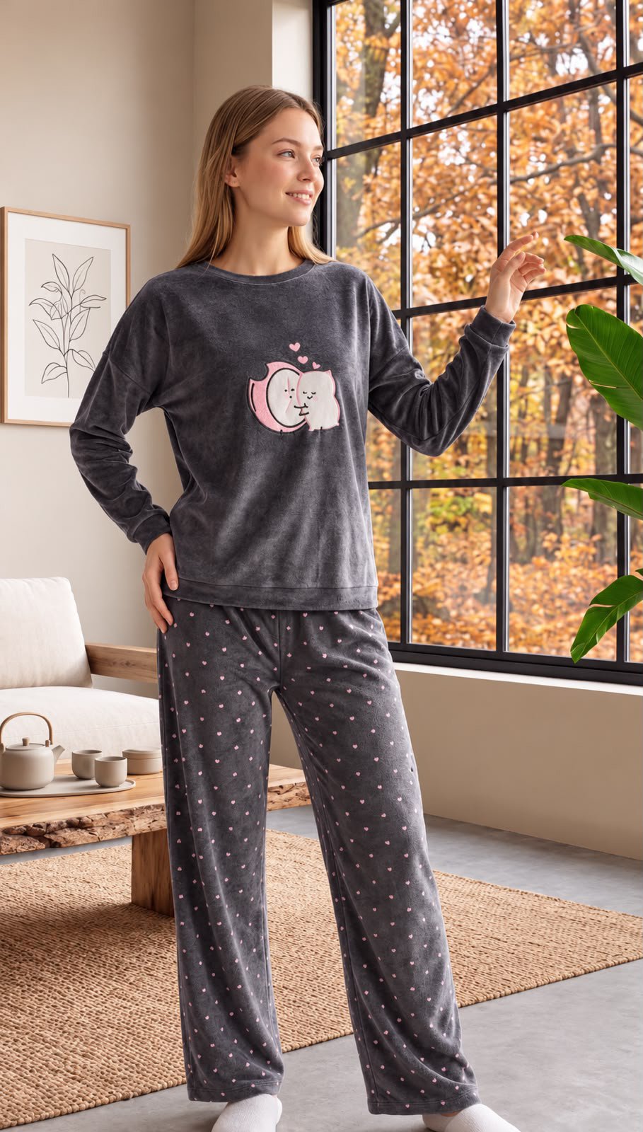 Long sleeve t-shirt and Pants Pajama